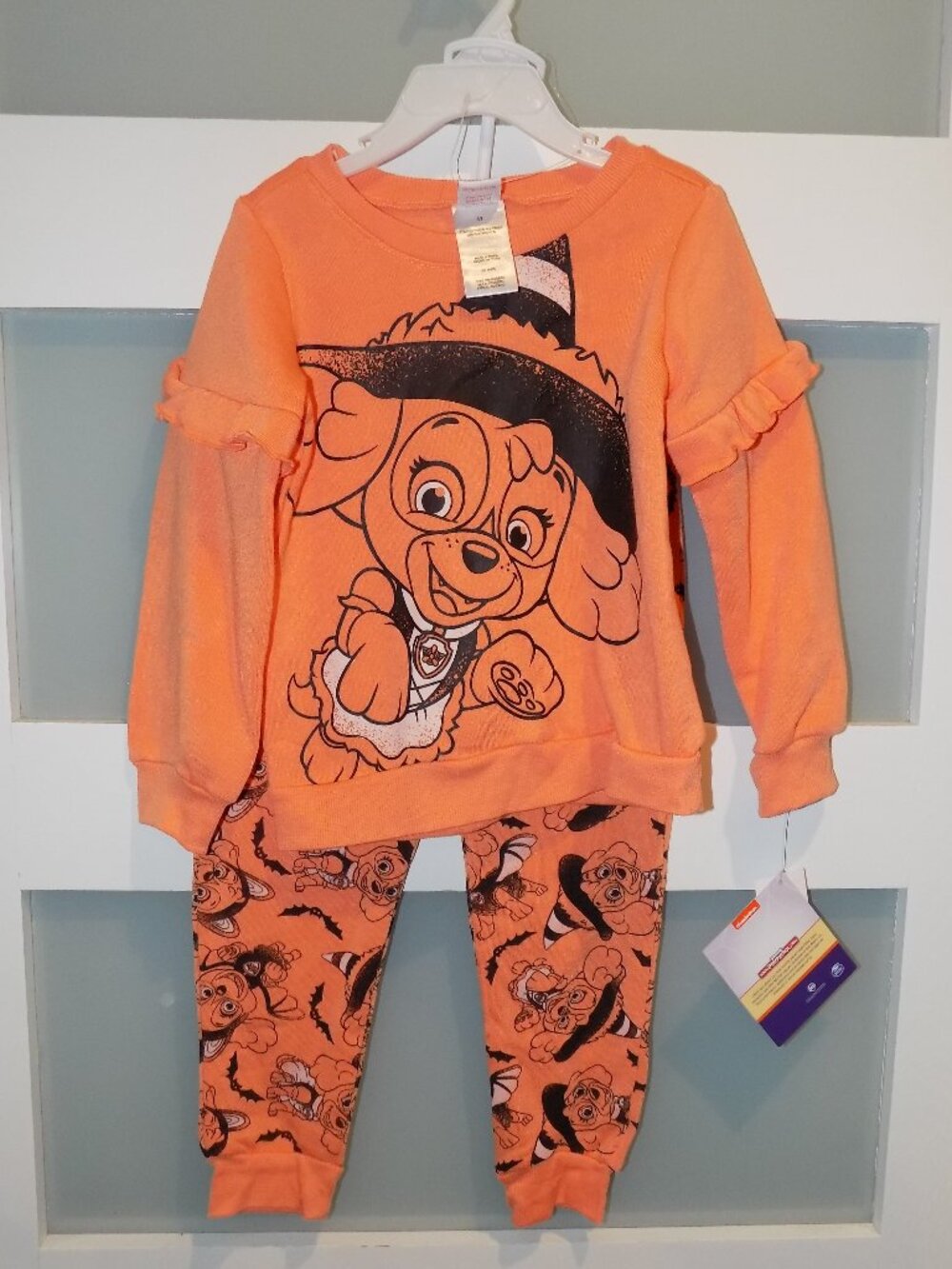 Nickelodeon Skye 2pc Halloween Paw Patrol Outfit Size 3t Girl's NEW